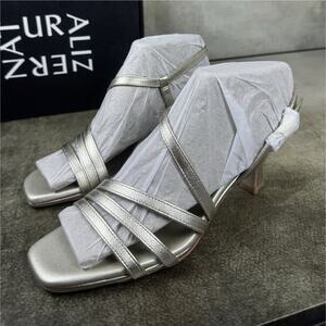 Naturalizer Galaxy Champagne Heels Women’s 8M Dress Sandals